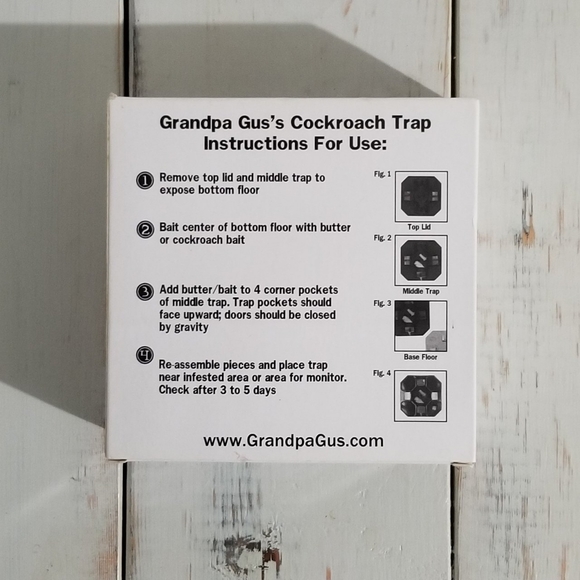 Grandpa Gus's Cockroach Trap - NWT - Picture 2 of 4